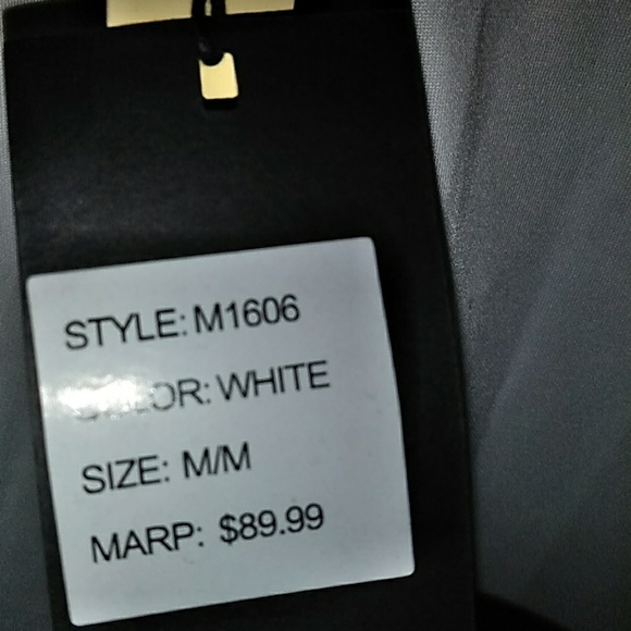 T crew Sweat pants white WITH RED AND BLUE - Picture 6 of 8